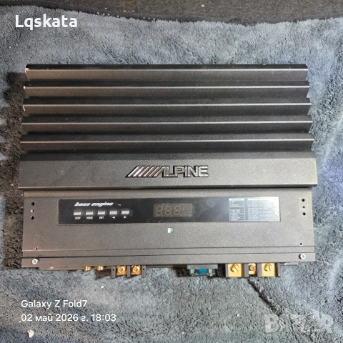 Alpine mrd M500, моно блок усилвател за кола 500w RMS