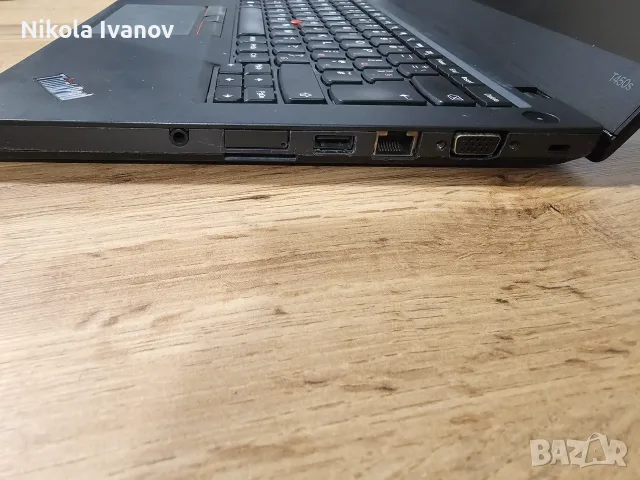 Lenovo ThinkPad T450s 14"| i5-5300U 2x2.90 Ghz/ 8GB RAM / 256GB SSD / 4G LTE / Win 11 + Office, снимка 8 - Лаптопи за работа - 55579022
