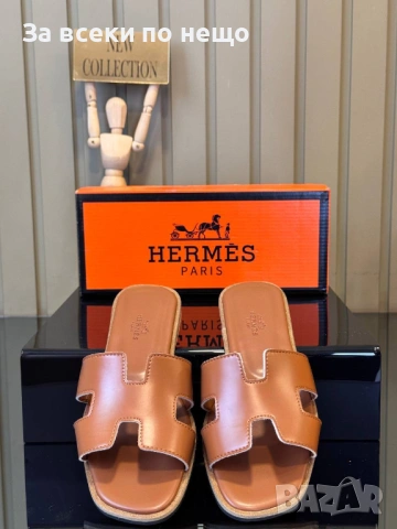 Hermes Дамски Чехли Хермес - Различни Цветове Код SK1647, снимка 3 - Чехли - 54796895