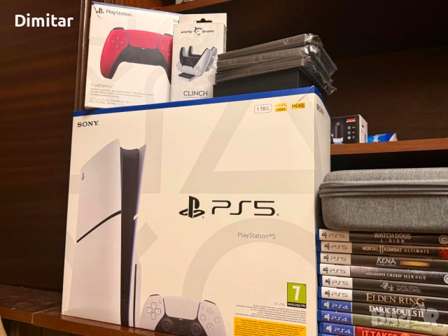 PlayStation 5 SlimDisc 1Tb + Игри и Аксесоари Спешно!
