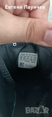 Adidas sleek размер 37 дамски маратонки от естествена кожа черни, снимка 3 - Маратонки - 55398606