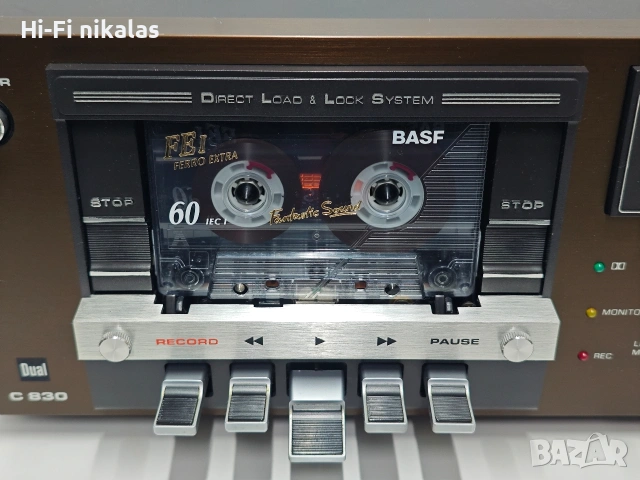 стерео касетъчен дек DUAL C 830, снимка 5 - Декове - 53993693