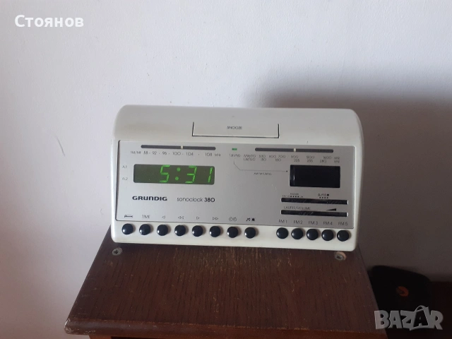 GRUNDIG Sonocloc 380 Germany, снимка 4 - Радиокасетофони, транзистори - 54665150