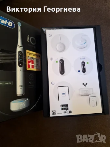 Oral-B iO Series 10 Stardust White – Пълен комплект, снимка 3 - Други - 55456924
