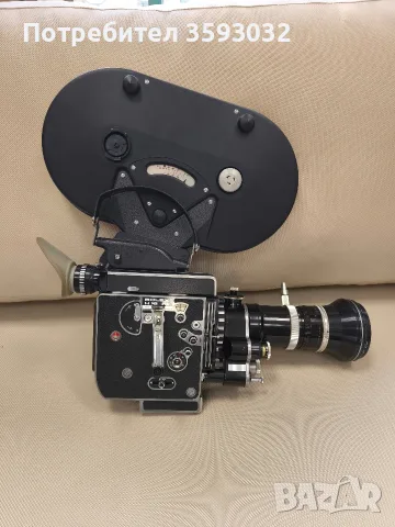 Bolex Paillard H16 REX-5 16mm кинокамера комплект, снимка 5 - Камери - 55655949