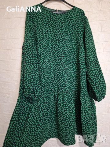 СТРАХОТНА ТУНИКА/РОКЛЯ НМ 3XL-4XL, снимка 4 - Туники - 55166339