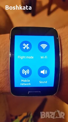 Smart watch AMOLED curved Samsung Gear S/ SM-R750 - SIM card slot, снимка 11 - Смарт гривни - 55505039
