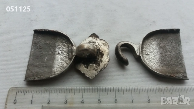 сребърни възрожденски пафти , снимка 6 - Антикварни и старинни предмети - 54068096