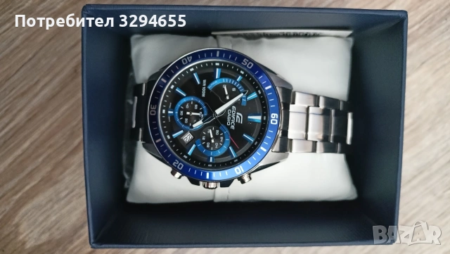 продавам нов часовник casio ediface, снимка 3 - Мъжки - 55156016