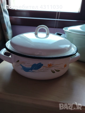 Емайлирани  руски тенджери  от 80-те години, снимка 9 - Съдове за готвене - 54203120