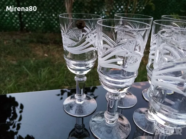 Български кристален сервиз за ракия - нов !, снимка 2 - Сервизи - 55546931