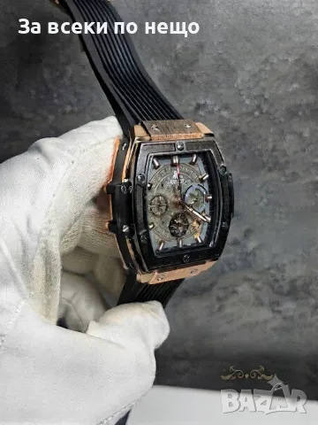 Hublot Big Bang Мъжки Часовник С Кварцов Механизъм Златисто Chronolux32, снимка 5 - Мъжки - 55427382