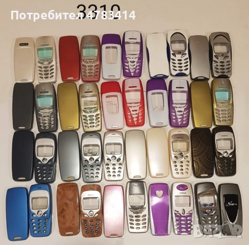 Панели за Nokia 3310, 3410, 3315, 3510, 5210, 8310, 7210, 8250, снимка 6 - Резервни части за телефони - 55233985