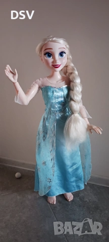 Оригинална голяма кукла Елза 81см Disney , снимка 3 - Кукли - 54752474
