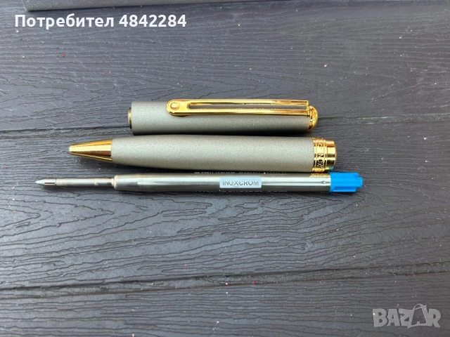 Колекционерска химикалка INOXCROM, снимка 3 - Колекции - 54730878