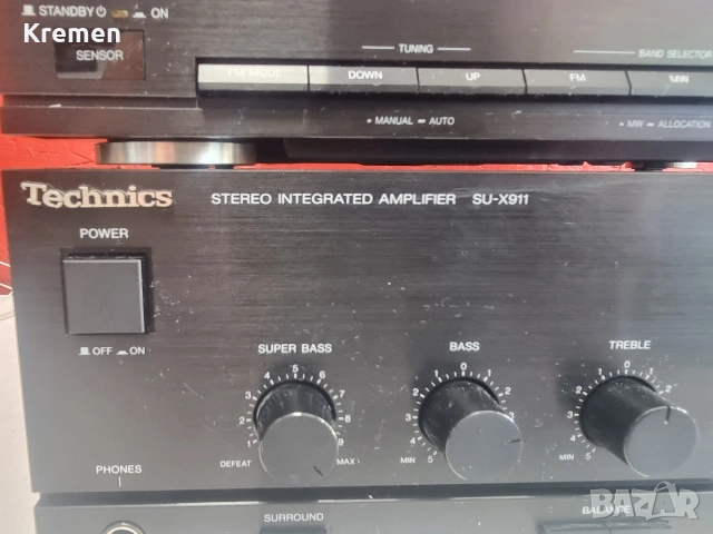 Усилвател + тунер TECHNICS SU-X911