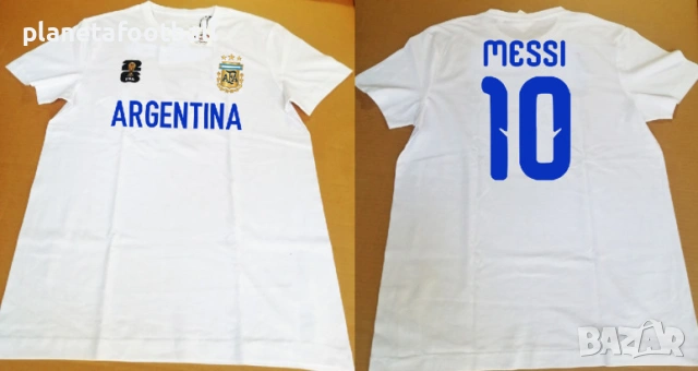 Футболна фен тениска на MESSI и ARGENTINA!World Cup 2026!Тениска Меси Аржентина! 
