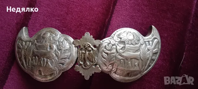 Сребърни пафти,Пазарджик,автентични,религиозни , снимка 10 - Антикварни и старинни предмети - 55338412