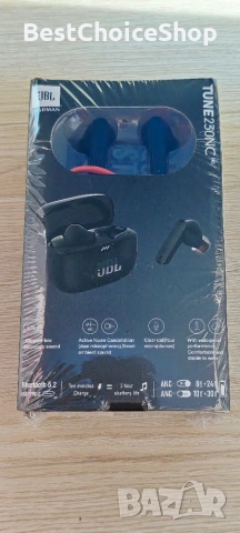 Безжични Слушалки, JBL Tune 230NC TWS, True Wireless, Pure Bass, Noise Cancelling, IPX4, снимка 3 - Безжични слушалки - 55167637