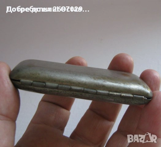 Табакери: стара дървена кутия, хумидор, метал, кожа, кожена, антика, снимка 10 - Антикварни и старинни предмети - 31812766