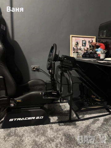 Moza R12 V2 + CRP2 + HGP + HBP + Next Level Racing GTRacer 2.0 – пълен SIM Racing комплект, снимка 4 - Друга електроника - 55503080