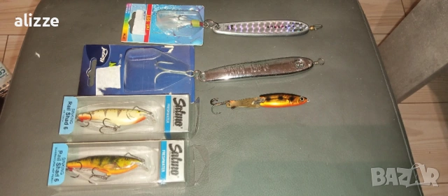 Воблери Джигове Rapala Salmo Blue Fox , снимка 5 - Такъми - 53993500