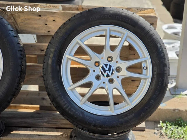 5х112 16 Джанти VW Golf Caddy Touran 5x112 Фолксваген, снимка 2 - Гуми и джанти - 55063455