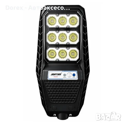 Соларна LED лампа 300W със сензор за движение и дистанционно, снимка 2 - Соларни лампи - 55394763