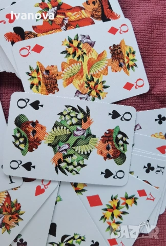 Coeur колекционерски карти от времето на ГДР , снимка 2 - Карти за игра - 54567758