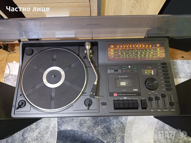 Винтидж Аудио Система"SHARP"SG-330H., снимка 3 - Аудиосистеми - 54492948