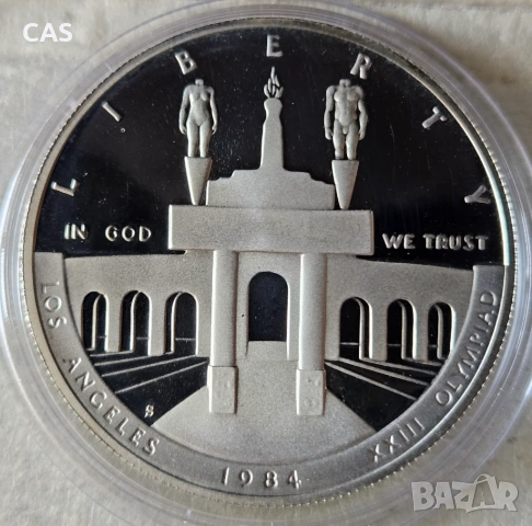 1 Долар 1984 САЩ / сребро 0.900