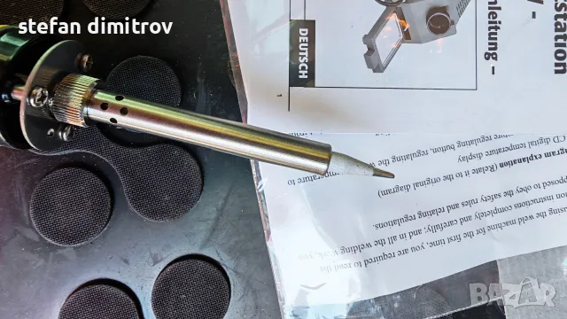 Станция за запояване ZD-931, Поялник, Регулатор, До 450 °C, 220VAC, 48W, снимка 9 - Поялници и запояване - 55499978