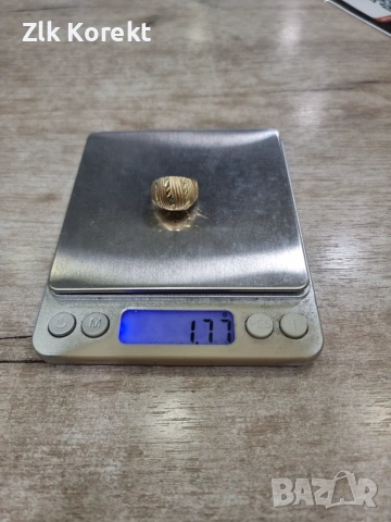Дамски златен пръстен 1.77 гр., снимка 11 - Пръстени - 55013817