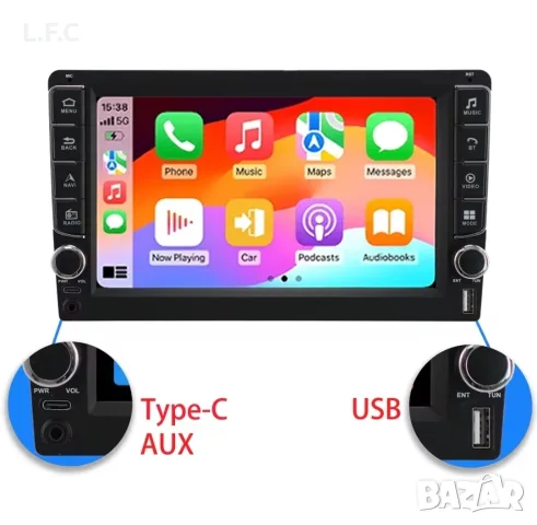 9" Навигация Android 15 за Toyota Rav4 (2013-2018), снимка 8 - Навигация за кола - 55472826