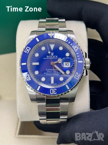 Rolex Submariner 41mm Green Steel Automatic Различни Варианти, снимка 10 - Мъжки - 54071983