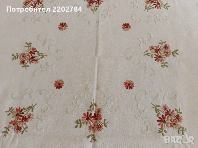 Битови, бродирани карета за маса , снимка 14 - Покривки за маси - 55639533