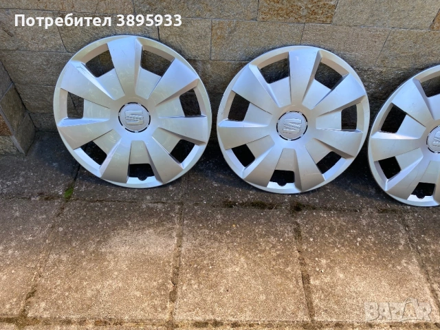 Оригинални тасове за SEAT 14”, снимка 2 - Аксесоари и консумативи - 47208021