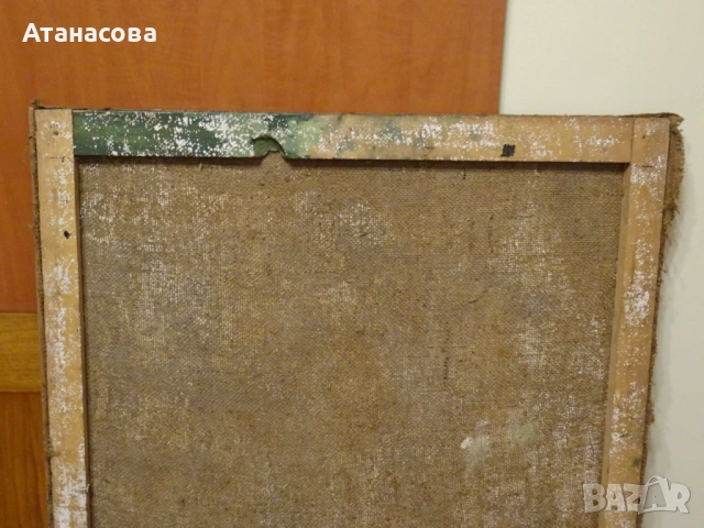 Авторска картина модел "Голо тяло" масло 70-те г, снимка 8 - Картини - 54094639