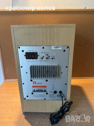 активен субуфер "JBL SUB 178", снимка 6 - Тонколони - 55282907
