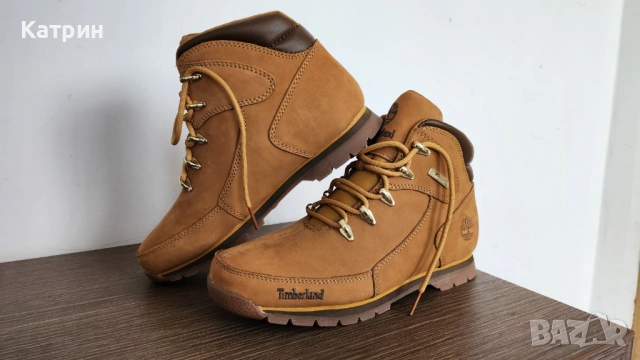 Оригинални Timberland Euro Sprint Hiker 38 | Кожени Боти от Набук | Нови