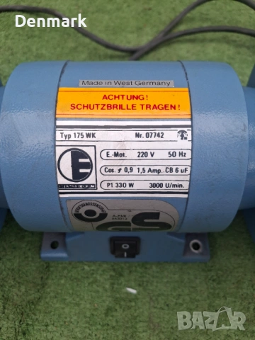 Шмиргел 330 W, снимка 2 - Други инструменти - 54743010