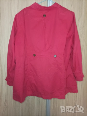 Макси памучен тренчкот Ulla Popken , снимка 3 - Сака - 54095372