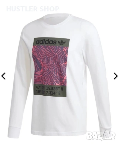 Мъжка блуза ADIDAS. Размер S, снимка 2 - Блузи - 54182549