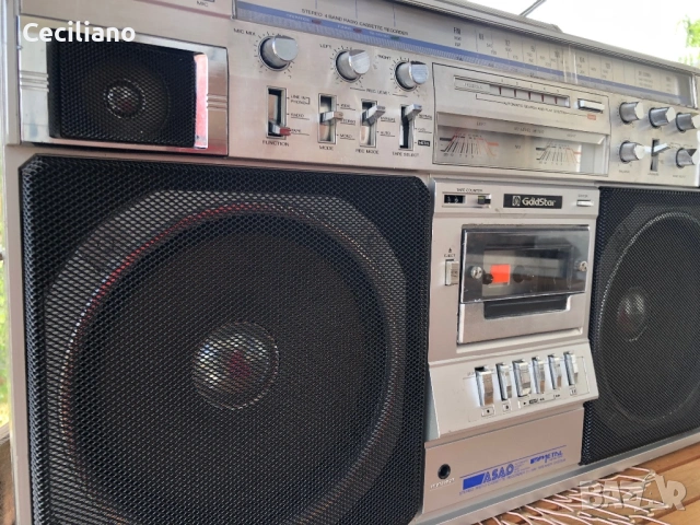 GoldStar TSR 800  – най-големия и легендарен радиокасетофон на GoldStar!, снимка 9 - Радиокасетофони, транзистори - 54870045