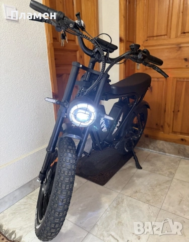 Нов!! Електрически велосипед YVY C20 Max 2000W 52V/2*20Ah 60 км.ч. 120 км., снимка 6 - Велосипеди - 54691261