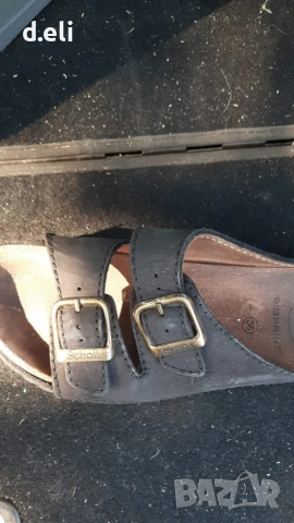Scholl Original Size 36 100% Кожа, снимка 2 - Чехли - 55084040