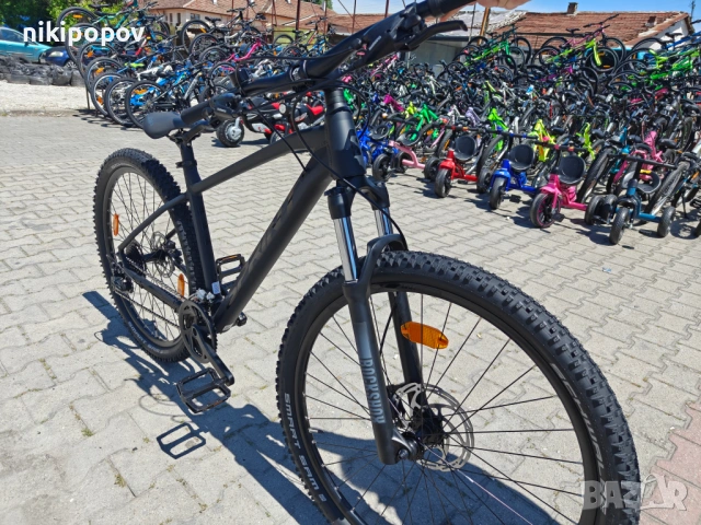 PA Велосипед 27.5" APOLON черен/сив, снимка 5 - Велосипеди - 54493663