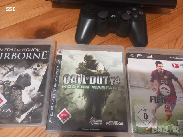 PS3 Super Slim 80GB хакнат+игри, снимка 2 - PlayStation конзоли - 54019281