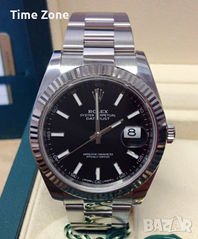 Rolex Datejust 41mm Steel Blue Dial Automatic Различни Варианти, снимка 17 - Мъжки - 54050416