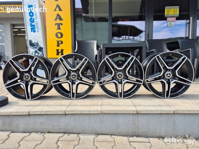 Оригинални Джанти Мерцедес AMG-A/B/C-Класа 18 цола , снимка 5 - Гуми и джанти - 54420078